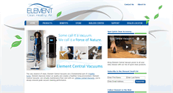 Desktop Screenshot of elementvac.com